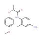 N-(4-Amino-2-methylphenyl)-2-(4-methoxyphenoxy)-propanamide - chemical structure image