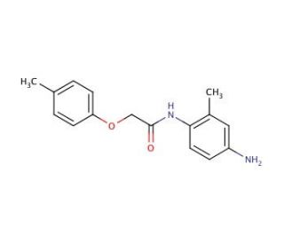 N-(4-Amino-2-methylphenyl)-2-(4-methylphenoxy)-acetamide - chemical structure image