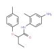 N-(4-Amino-2-methylphenyl)-2-(4-methylphenoxy)-butanamide - chemical structure image