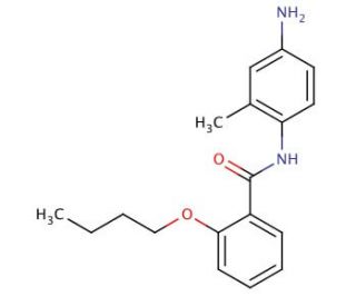 N-(4-Amino-2-methylphenyl)-2-butoxybenzamide - chemical structure image
