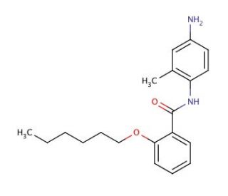 N-(4-Amino-2-methylphenyl)-2-(hexyloxy)benzamide - chemical structure image