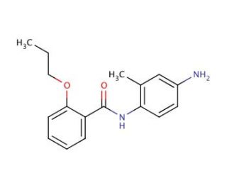 N-(4-Amino-2-methylphenyl)-2-propoxybenzamide - chemical structure image