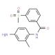 N-(4-amino-2-methylphenyl)-3-(methylsulfonyl)benzamide - chemical structure image