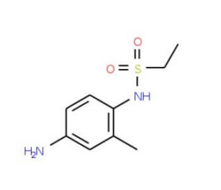 N-(4-amino-2-methylphenyl)ethane-1-sulfonamide - chemical structure image