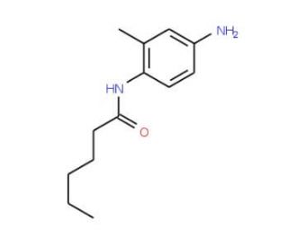 N-(4-Amino-2-methylphenyl)hexanamide - chemical structure image