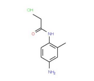 N-(4-amino-2-methylphenyl)propanamide hydrochloride - chemical structure image