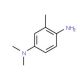 N-(4-amino-3-methylphenyl)-N,N-dimethylamine (CAS 2359-53-7) - chemical structure image