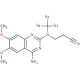 N-(4-Amino-6,7-dimethoxyquinazol-2-yl)-N-(methyl-d3)-2-cyanoethylamine - chemical structure image