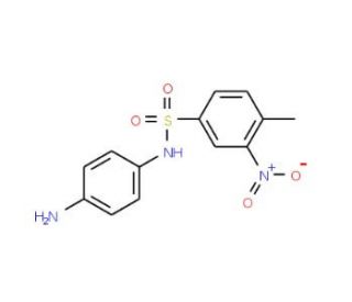 N-(4-Amino-phenyl)-4-methyl-3-nitro-benzenesulfonamide - chemical structure image