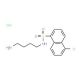 N-(4-Aminobutyl)-5-chloro-1-naphthalenesulfonamide Hydrochloride (CAS 78957-84-3) - chemical structure image
