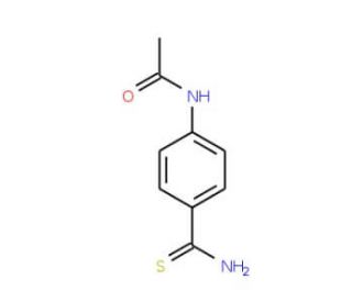 N-[4-(aminocarbonothioyl)phenyl]acetamide - chemical structure image