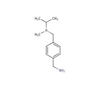 N-[4-(aminomethyl)benzyl]-N-isopropyl-N-methylamine - chemical structure image