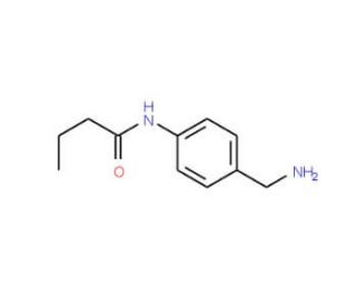 N-[4-(aminomethyl)phenyl]butanamide - chemical structure image