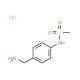 N-[4-(aminomethyl)phenyl]methanesulfonamide hydrochloride (CAS 128263-66-1) - chemical structure image