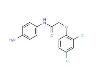 N-(4-Aminophenyl)-2-(2,4-dichlorophenoxy)acetamide - chemical structure image