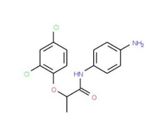 N-(4-Aminophenyl)-2-(2,4-dichlorophenoxy)-propanamide - chemical structure image