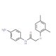 N-(4-Aminophenyl)-2-(2,4-dimethylphenoxy)acetamide - chemical structure image