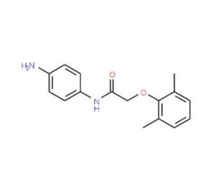 N-(4-Aminophenyl)-2-(2,6-dimethylphenoxy)acetamide - chemical structure image