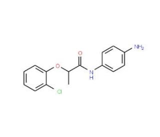 N-(4-Aminophenyl)-2-(2-chlorophenoxy)propanamide - chemical structure image