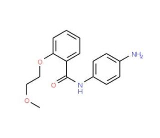 N-(4-Aminophenyl)-2-(2-methoxyethoxy)benzamide - chemical structure image