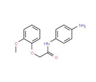 N-(4-Aminophenyl)-2-(2-methoxyphenoxy)acetamide - chemical structure image