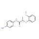 N-(4-Aminophenyl)-2-(2-methoxyphenoxy)propanamide - chemical structure image