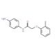 N-(4-Aminophenyl)-2-(2-methylphenoxy)acetamide - chemical structure image