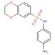 N-(4-aminophenyl)-2,3-dihydro-1,4-benzodioxine-6-sulfonamide - chemical structure image