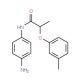 N-(4-Aminophenyl)-2-(3-methylphenoxy)propanamide - chemical structure image