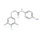 N-(4-Aminophenyl)-2-(4-chloro-3,5-dimethylphenoxy)acetamide - chemical structure image