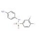N-(4-aminophenyl)-3,4-difluorobenzenesulfonamide - chemical structure image