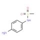 N-(4-aminophenyl)methanesulfonamide (CAS 53250-82-1) - chemical structure image