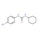 N-(4-aminophenyl)-N′-cyclohexylurea - chemical structure image