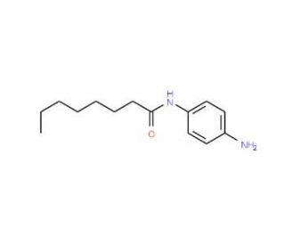 N-(4-Aminophenyl)octanamide - chemical structure image
