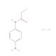 N-(4-aminophenyl)propanamide hydrochloride - chemical structure image