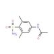 N-[4-(aminosulfonyl)-3,5-dimethylphenyl]acetamide - chemical structure image