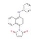 N-(4-Anilino-1-naphthyl)maleimide (CAS 50539-45-2) - chemical structure image