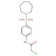 N-[4-(Azepan-1-ylsulfonyl)phenyl]-2-chloroacetamide (CAS 870693-14-4) - chemical structure image