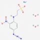 N-(4-Azido-2-nitrophenyl)-2-aminoethylsulfonate, Sodium Salt, Dihydrate (CAS 352000-05-6) - chemical structure image