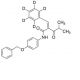 N-4-Benzyloxyphenyl α-Benzilidene-d5 Isobutyrylacetamide (CAS 1020719-20-3) - chemical structure image