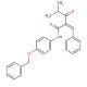 N-4-Benzyloxyphenyl α-Benzilidene Isobutyrylacetamide (CAS 163217-66-1) - chemical structure image