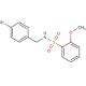 N-(4-Bromo-benzyl)-2-methoxy-benzenesulfonamide (CAS 864685-53-0) - chemical structure image