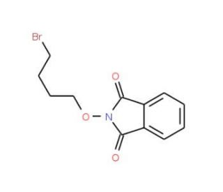 N-(4-Bromobutoxy)phthalimide (CAS 5093-32-3) - chemical structure image