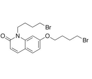 N-(4-Bromobutyl)-7-(4-bromobutoxy)-quinoline-2(1H)-one (CAS 1076199-56-8) - chemical structure image