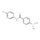N-4-Bromophenyl 4-boronobenzamide (CAS 874287-99-7) - chemical structure image