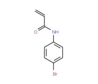 N-(4-bromophenyl)prop-2-enamide (CAS 13997-69-8) - chemical structure image