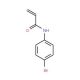 N-(4-bromophenyl)prop-2-enamide (CAS 13997-69-8) - chemical structure image
