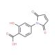 N-(4-Carboxy-3-hydroxyphenyl)maleimide (CAS 19232-43-0) - chemical structure image