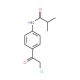 N-[4-(chloroacetyl)phenyl]-2-methylpropanamide - chemical structure image