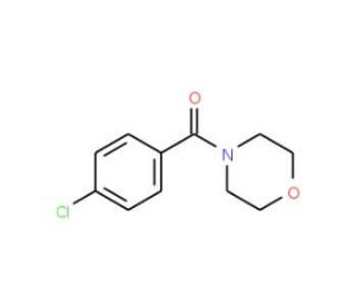 N-(4-Chlorobenzoyl)morpholine (CAS 19202-04-1) - chemical structure image